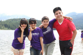 Студенты Bodwell High School Whistler