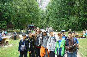 Студенты Bodwell High School Whistler на экскурсии