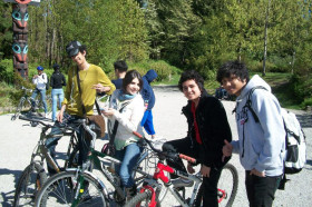 Прогулка на велосипедах