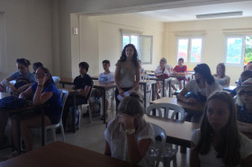 Студенты Ayia-Napa School на занятиях