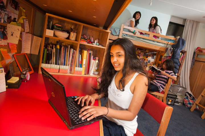 Жилая комната студентов Badminton School