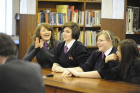 Студенты Barnard Castle School на занятиях