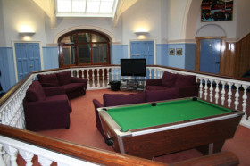 Общая комната студентов Barnard Castle School