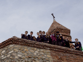 На экскурсии