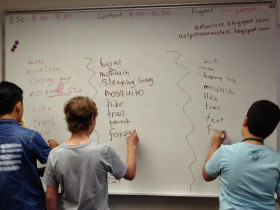 Студенты New Hampton School на занятиях