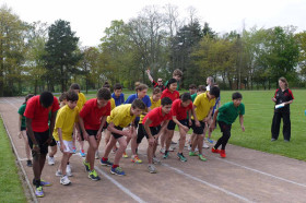 Студенты Concord College занимаются бегом