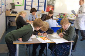 Студенты Haileybury College на занятиях