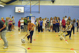Занятия в спортивном зале