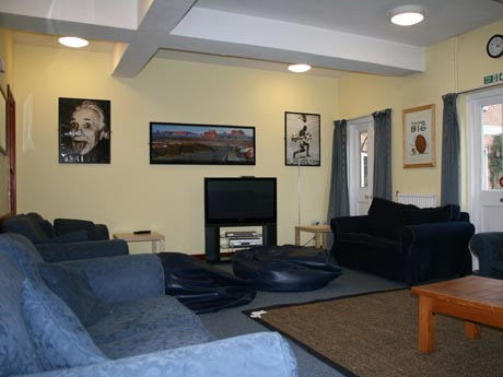 Комната отдыха для студентов Harrow school