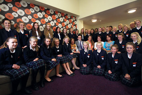 Студенты Hurspierpoint College