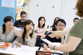 Студенты INTO East Anglia University на занятиях