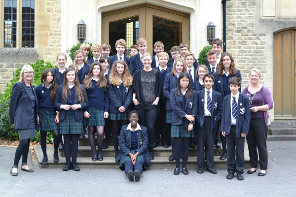 Студенты Monkton Combe School