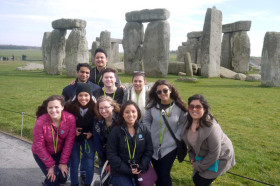 На экскурсии