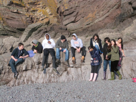 На экскурсии