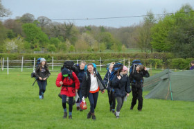 Студенты St.Mary’s Calne идут в поход