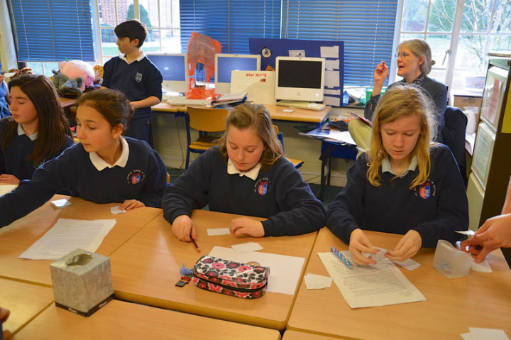 Студенты TASIS The American school in England на занятиях