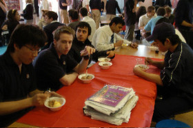 Обед в TASIS The American school in England