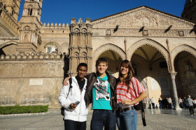 На экскурсии