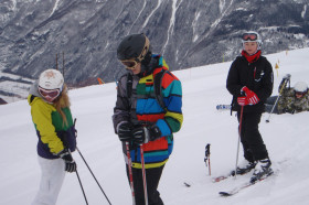 Студенты Trent College катаются лыжах