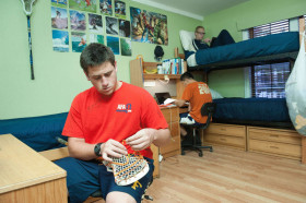 Жилая комната для студентов Admiral Farragut Academy