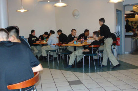 Обед в Army and Navy Academy