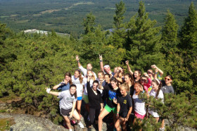 На экскурсии