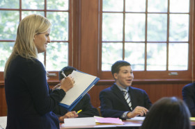 Занятия в Canterbury School