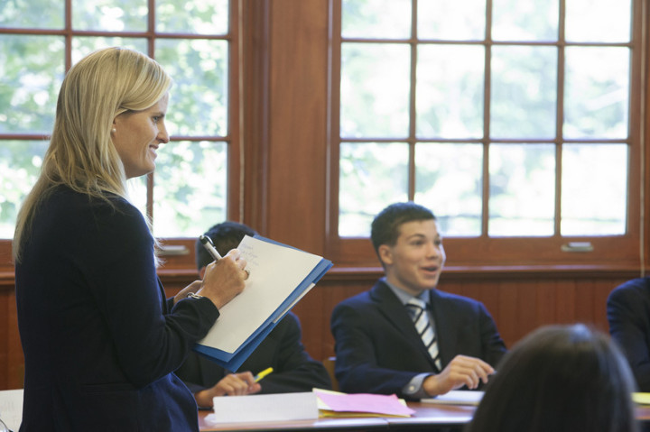 Занятия в Canterbury School