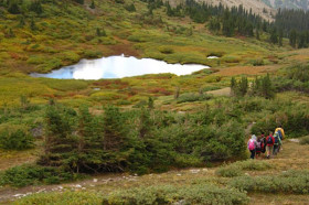 На экскурсии