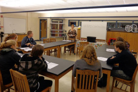 Студенты Conserve School на занятиях