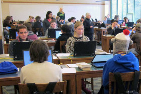 Студенты Conserve School на занятиях