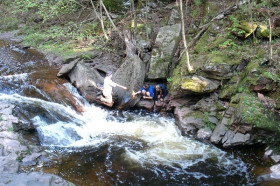 На экскурсии