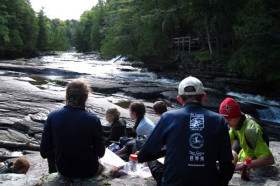 На экскурсии