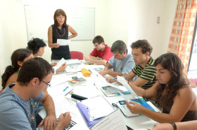 Студенты Clubclass Residential Language School на занятиях