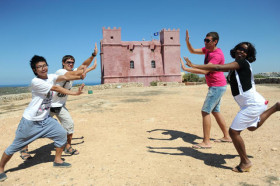 На экскурсии