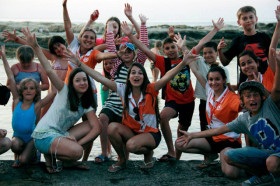 Студенты EC Malta на пляже