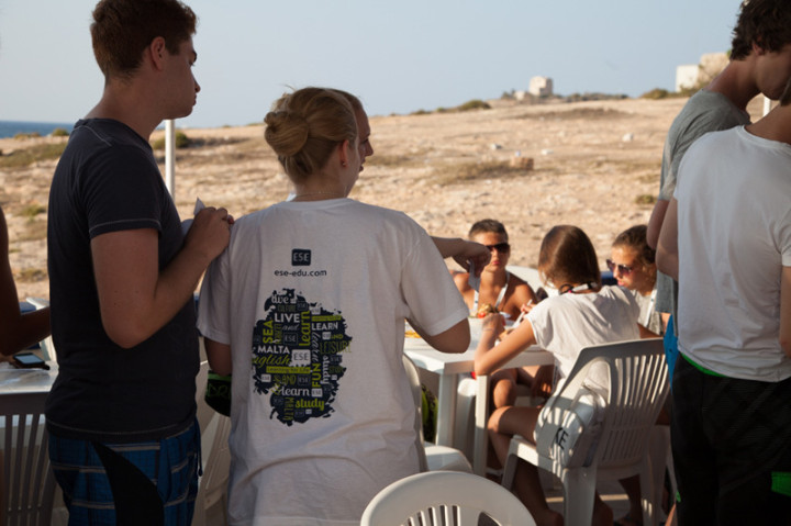 Обед в ESE Milan Junior Camp