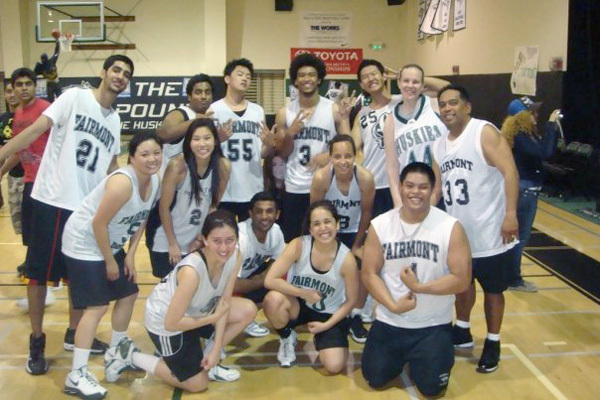 Школьная баскетбольная команда