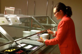 Обед в The Frederick Gunn School