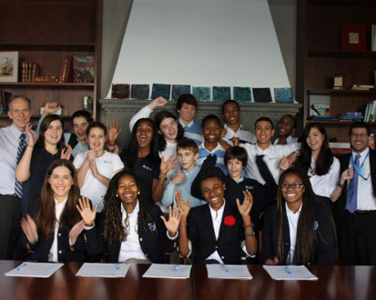 Студенты Leman Manhattan Preparatory School