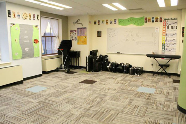 Класс в Leman Manhattan Preparatory School