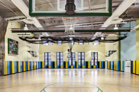 Спортивный зал Leman Manhattan Preparatory School
