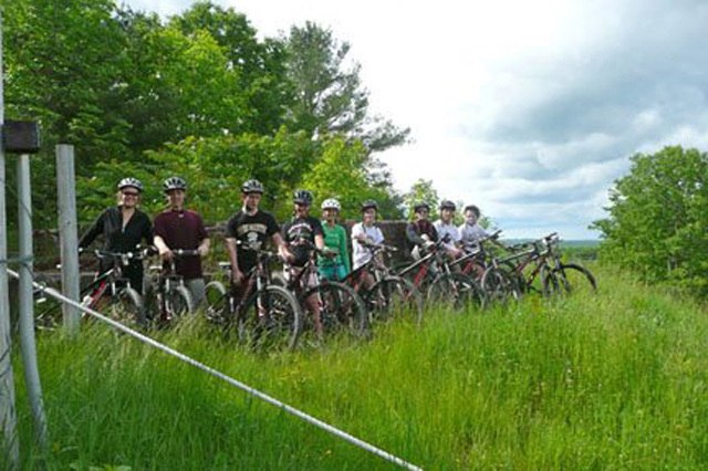 Прогулка на велосипедах