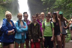 На экскурсии