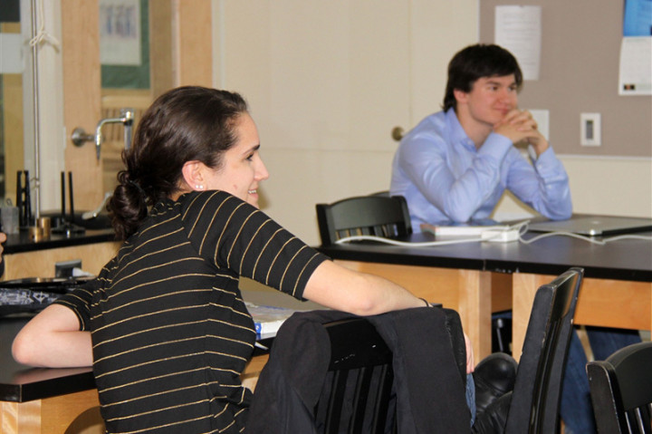 Студенты New Hampton School на занятиях