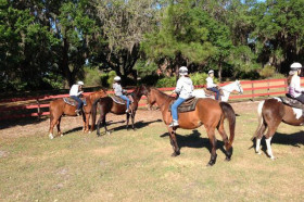 Студенты North Broward Preparatory School занимаются конным спортом