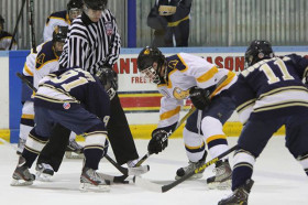 Студенты North Broward Preparatory School играют в хоккей