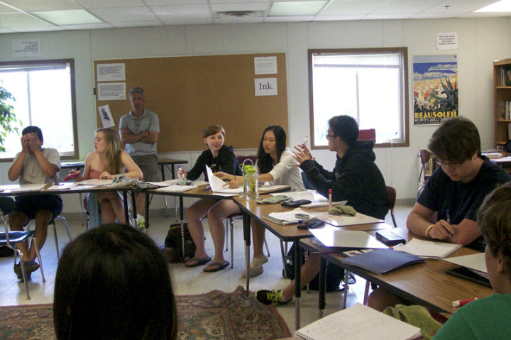 Студенты Northfield Mount Hermon School на занятиях