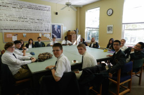 Студенты Rabun Gap-Nacoochee School на занятиях