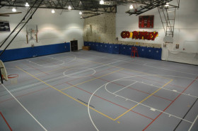 Спортивный зал в Rumsey Hall School